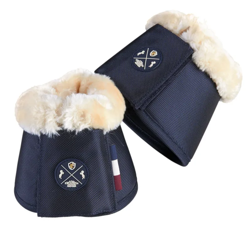 Eskadron Faux Fur Bell Boots Heritage - Navy 